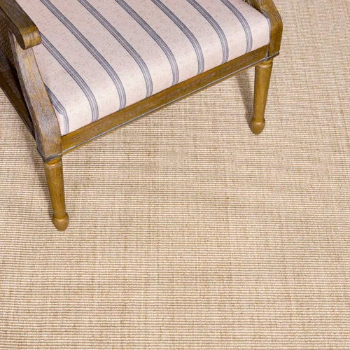 Martha Stewart Sisal/Jute Solid Color Rug in Ivory