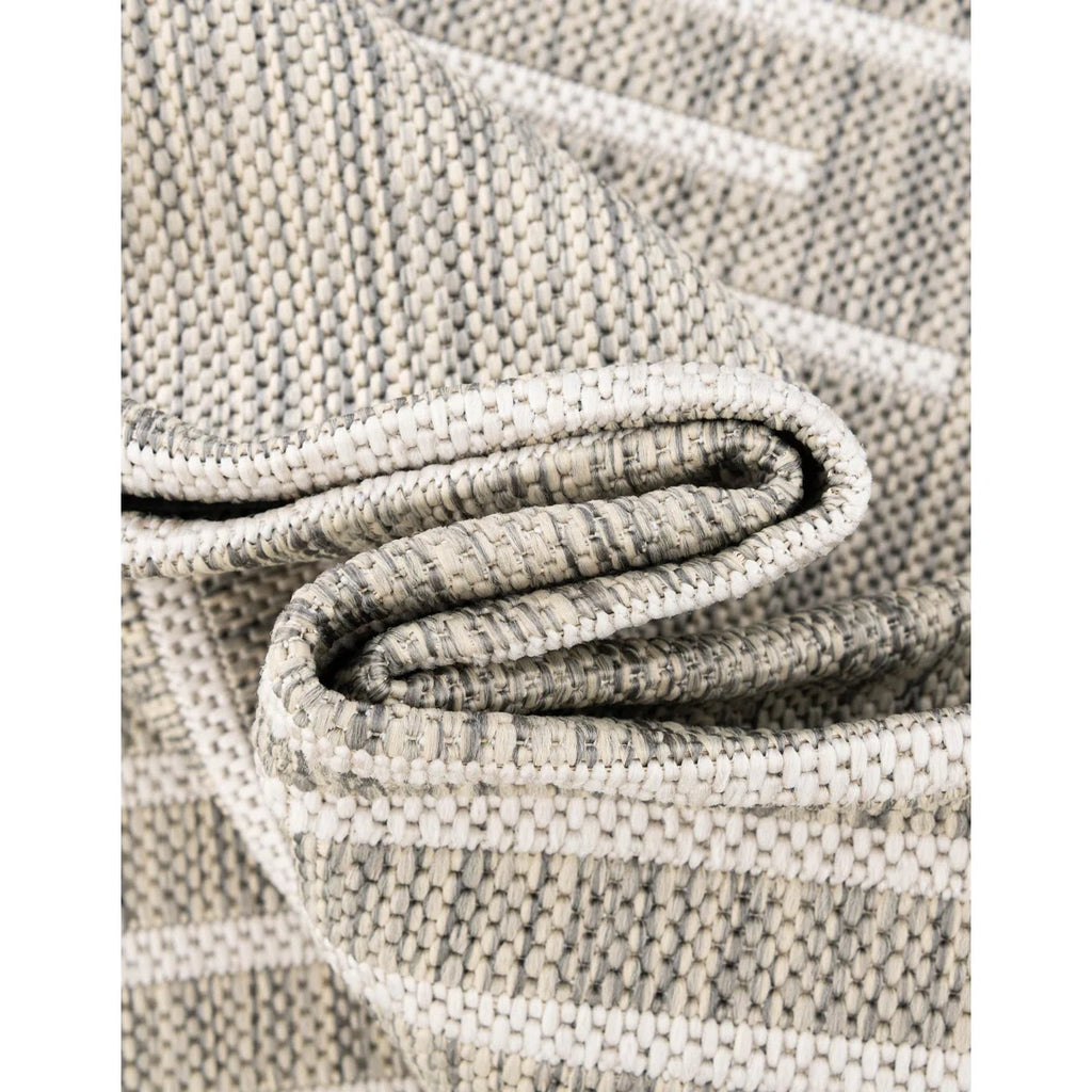 Ava-Mary Striped Indoor / Outdoor Rug