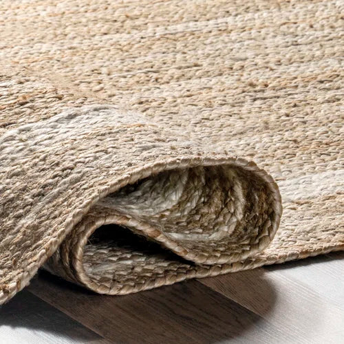 Ankita Bordered Jute Area Rug
