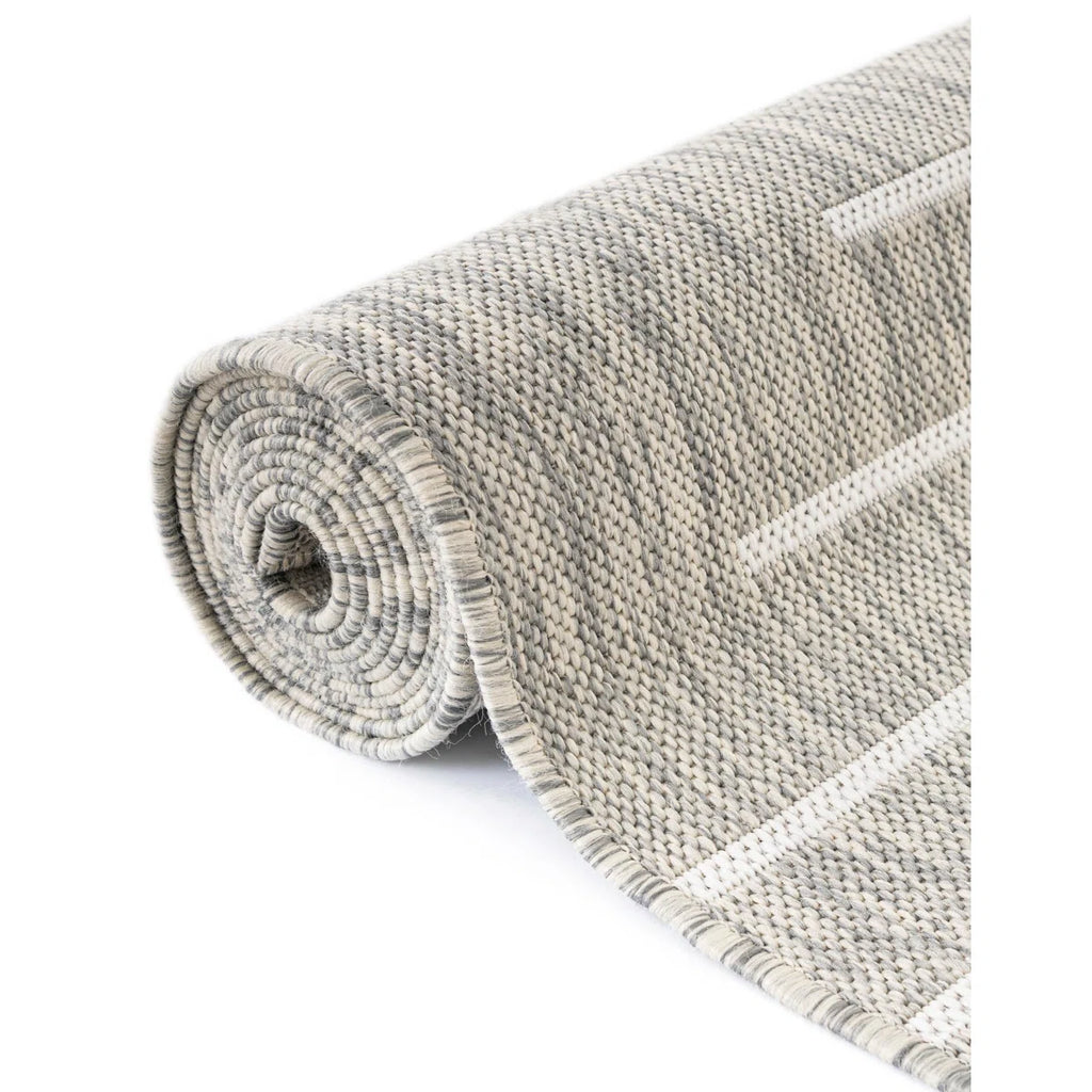 Ava-Mary Striped Indoor / Outdoor Rug