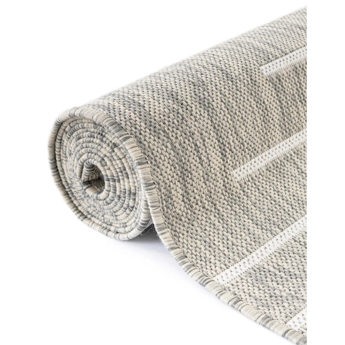 Ava-Mary Striped Indoor / Outdoor Rug