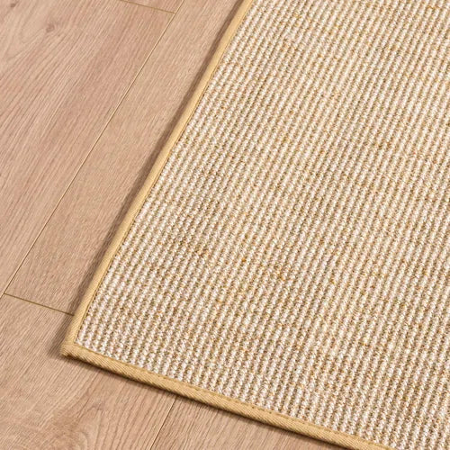 Martha Stewart Sisal/Jute Solid Color Rug in Ivory