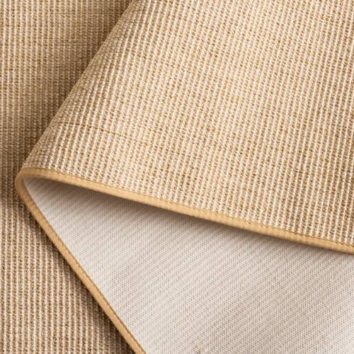 Martha Stewart Sisal/Jute Solid Color Rug in Ivory