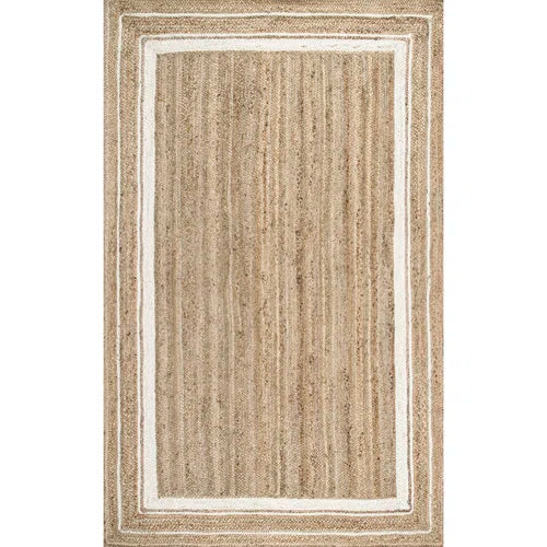 Ankita Bordered Jute Area Rug