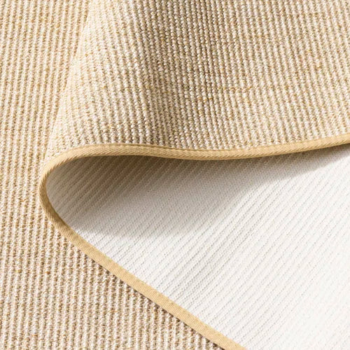 Martha Stewart Sisal/Jute Solid Color Rug in Ivory