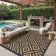 Shimeek Reversible Black / Brown Waterproof Outdoor Mat